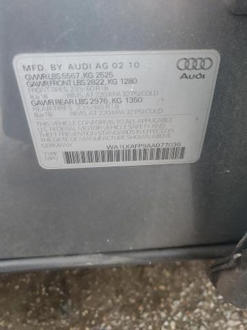 2010 AUDI Q5 PREMIUM PLUS - WA1LKAFP9AA077036