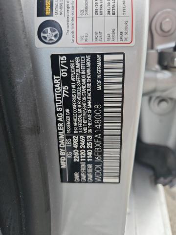 2015 MERCEDES-BENZ CLS 400 WDDLJ6FBXFA148008