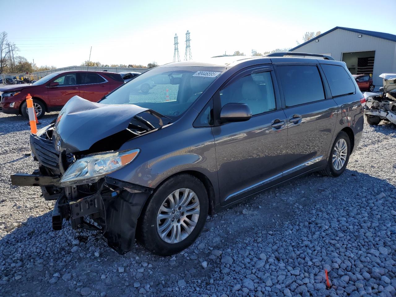 Lot #3302770374 2011 TOYOTA SIENNA XLE