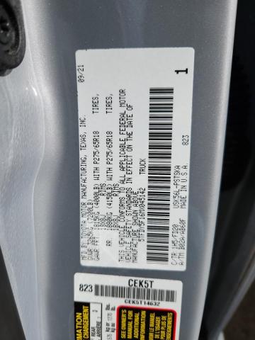 2021 TOYOTA TUNDRA CRE - 5TFDY5F16MX045142