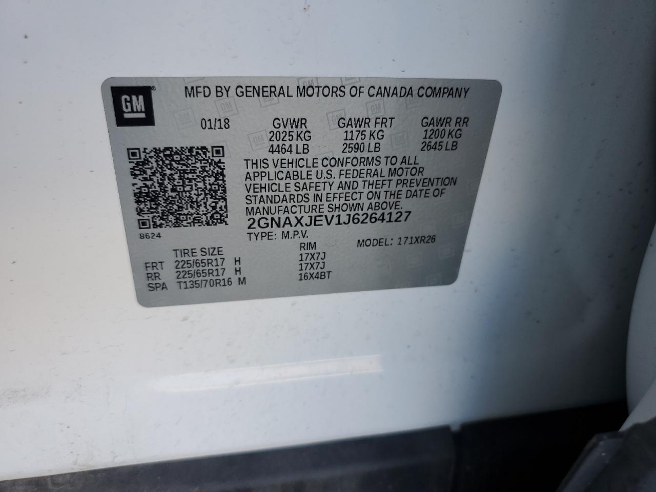 CHEVROLET EQUINOX LT