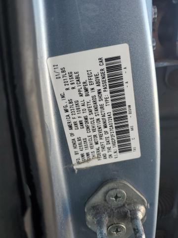 2012 HONDA ACCORD LX - 1HGCP2F37CA072643