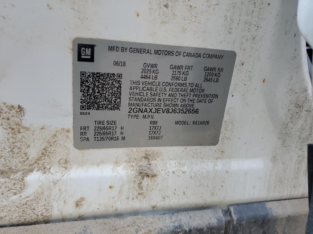 CHEVROLET EQUINOX LT