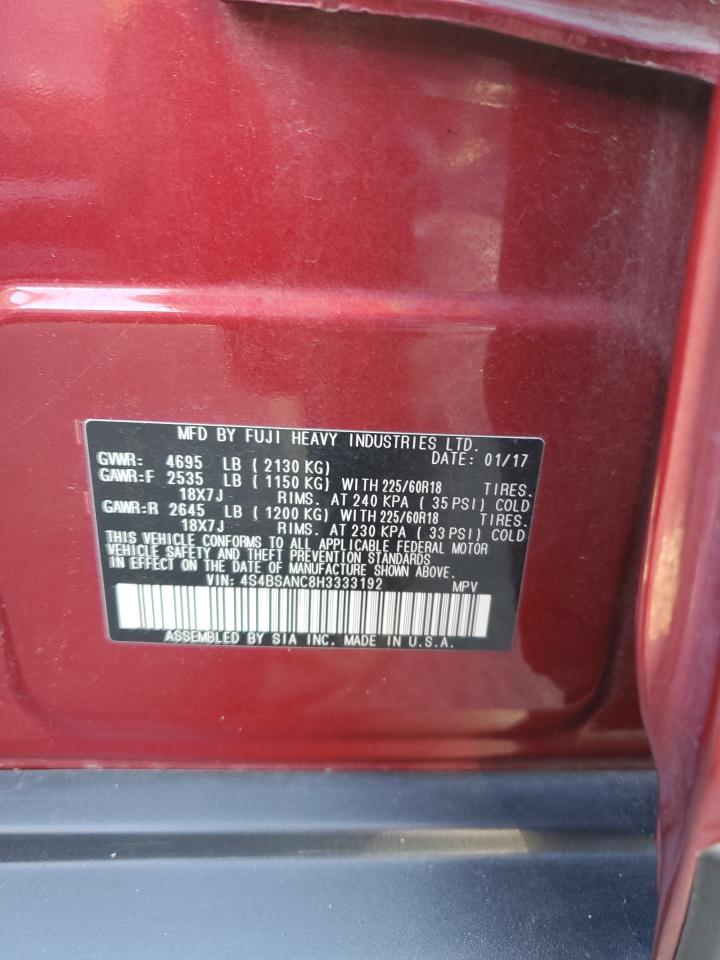 SUBARU OUTBACK 2.5I LIMITED