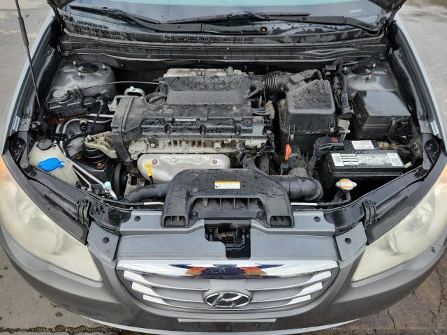 2010 HYUNDAI ELANTRA BLUE - KMHDU4ADXAU090746