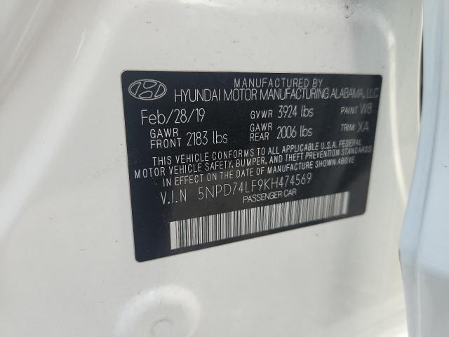 2019 HYUNDAI ELANTRA SE #3296896847