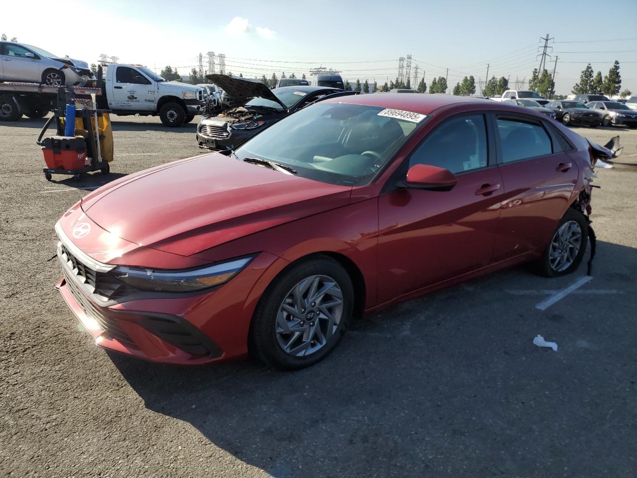 HYUNDAI ELANTRA BLUE