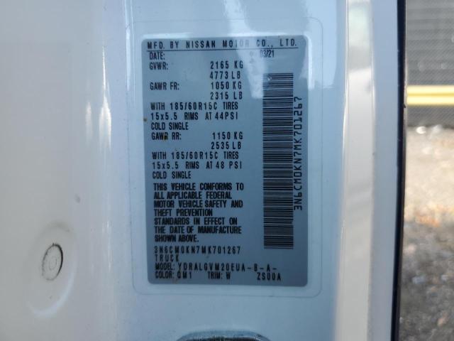 2021 NISSAN NV200 #3296232407