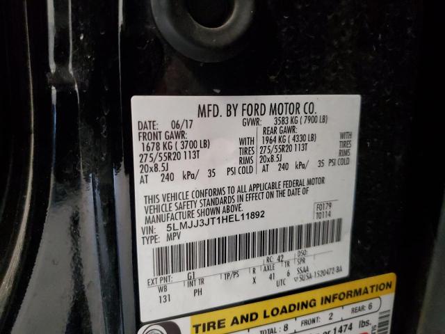 2017 LINCOLN NAVIGATOR - 5LMJJ3JT1HEL11892