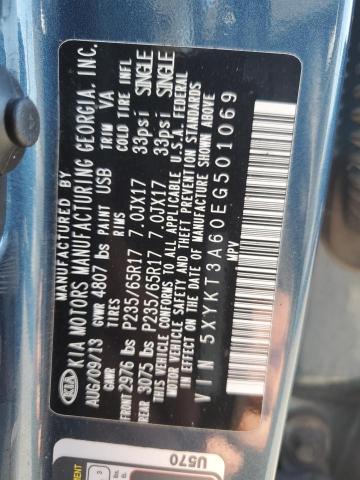 2014 KIA SORENTO LX - 5XYKT3A60EG501069