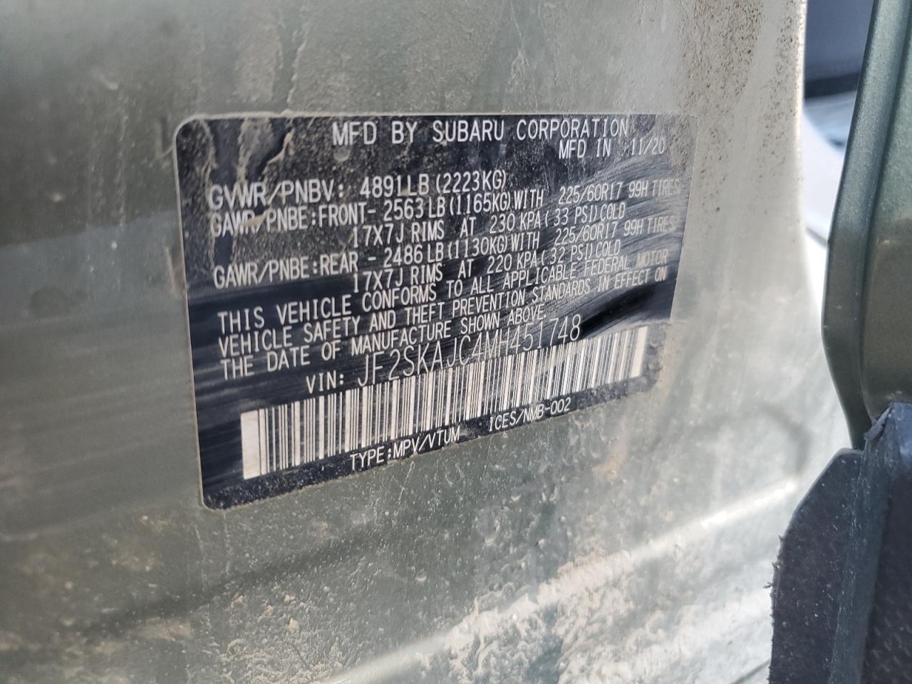 SUBARU FORESTER PREMIUM