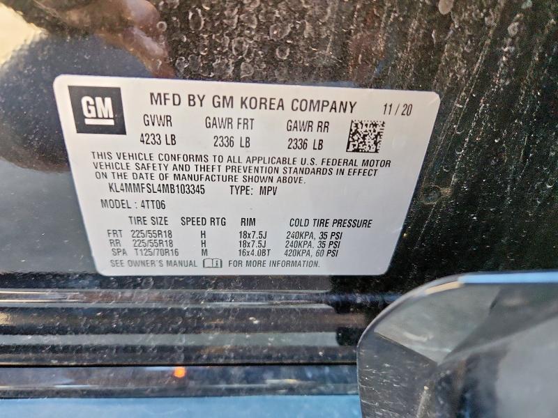 2021 BUICK ENCORE GX #3302935649