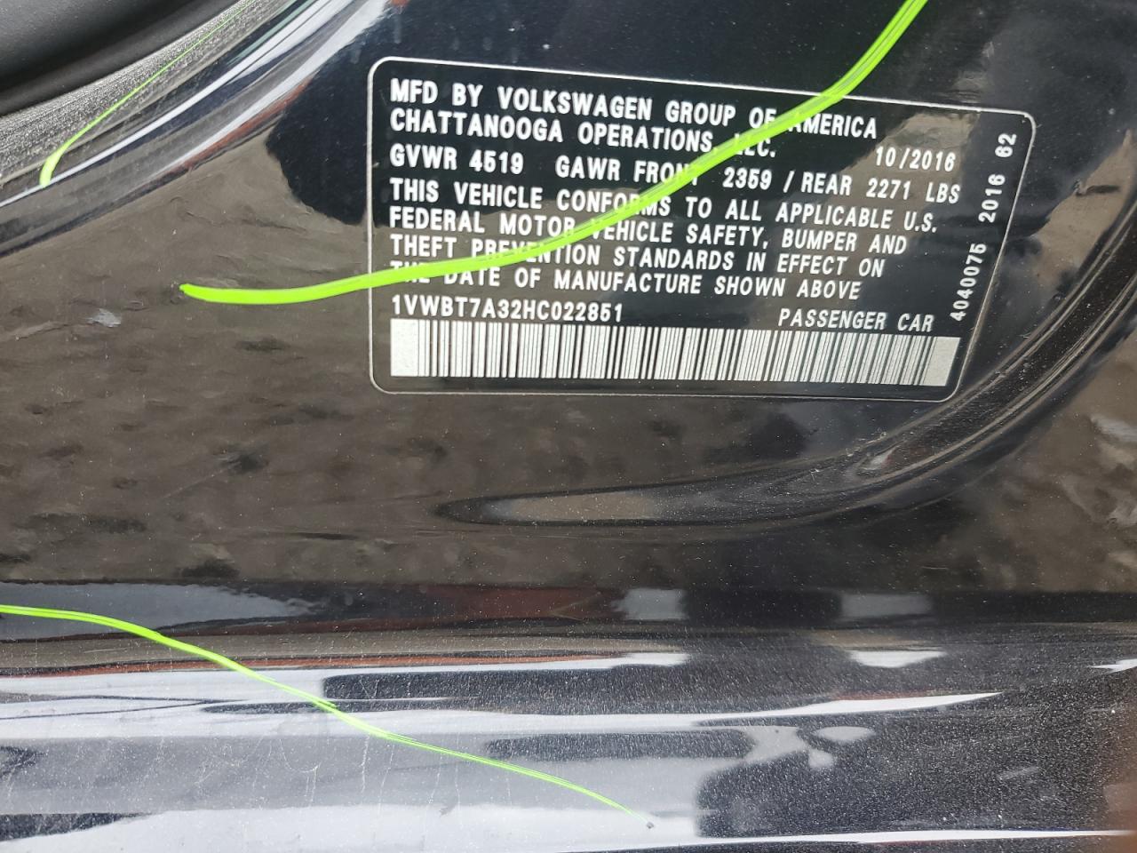 VOLKSWAGEN PASSAT SE