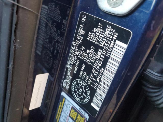 2019 KIA SORENTO L - 5XYPGDA35KG521352