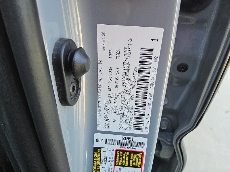 2020 TOYOTA TACOMA DOU - 5TFAX5GN1LX175416