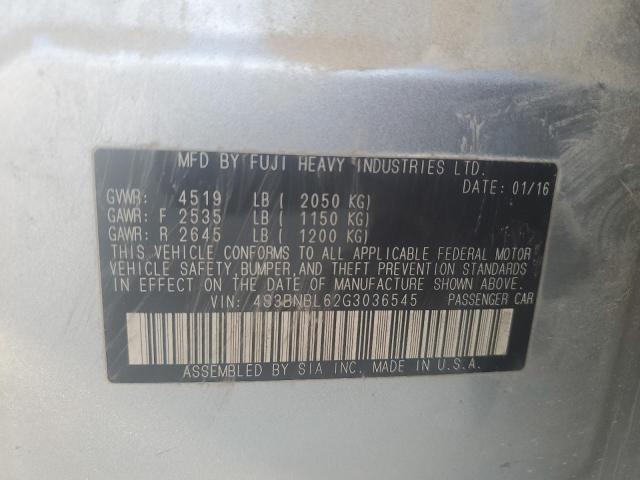 2016 SUBARU LEGACY 2.5I LIMITED - 4S3BNBL62G3036545