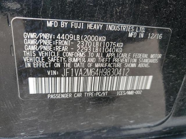 2017 SUBARU WRX STI - JF1VA2M64H9830412