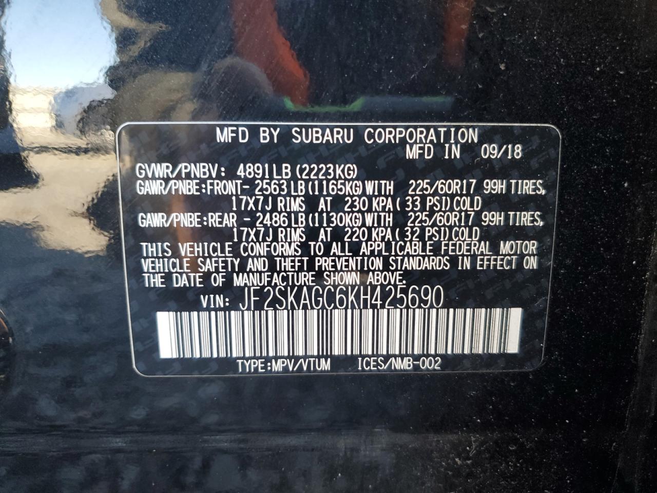 SUBARU FORESTER PREMIUM