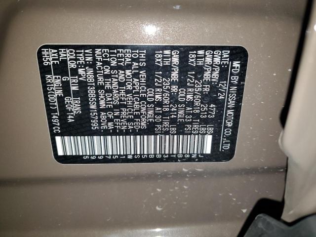 2025 NISSAN ROGUE SV JN8BT3BB5SW157995