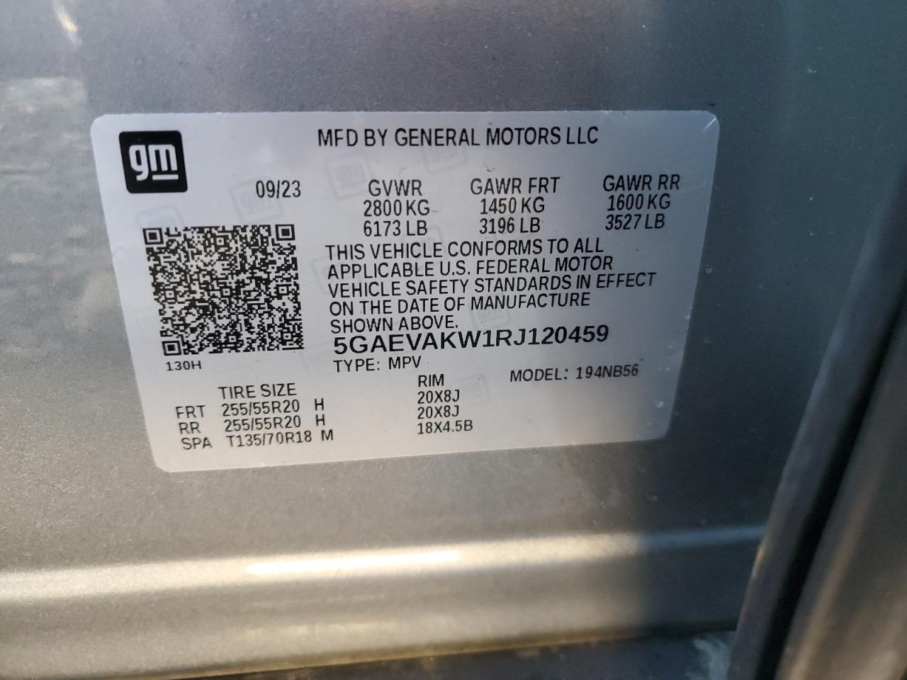 Lot #3309421977 2024 BUICK ENCLAVE ES