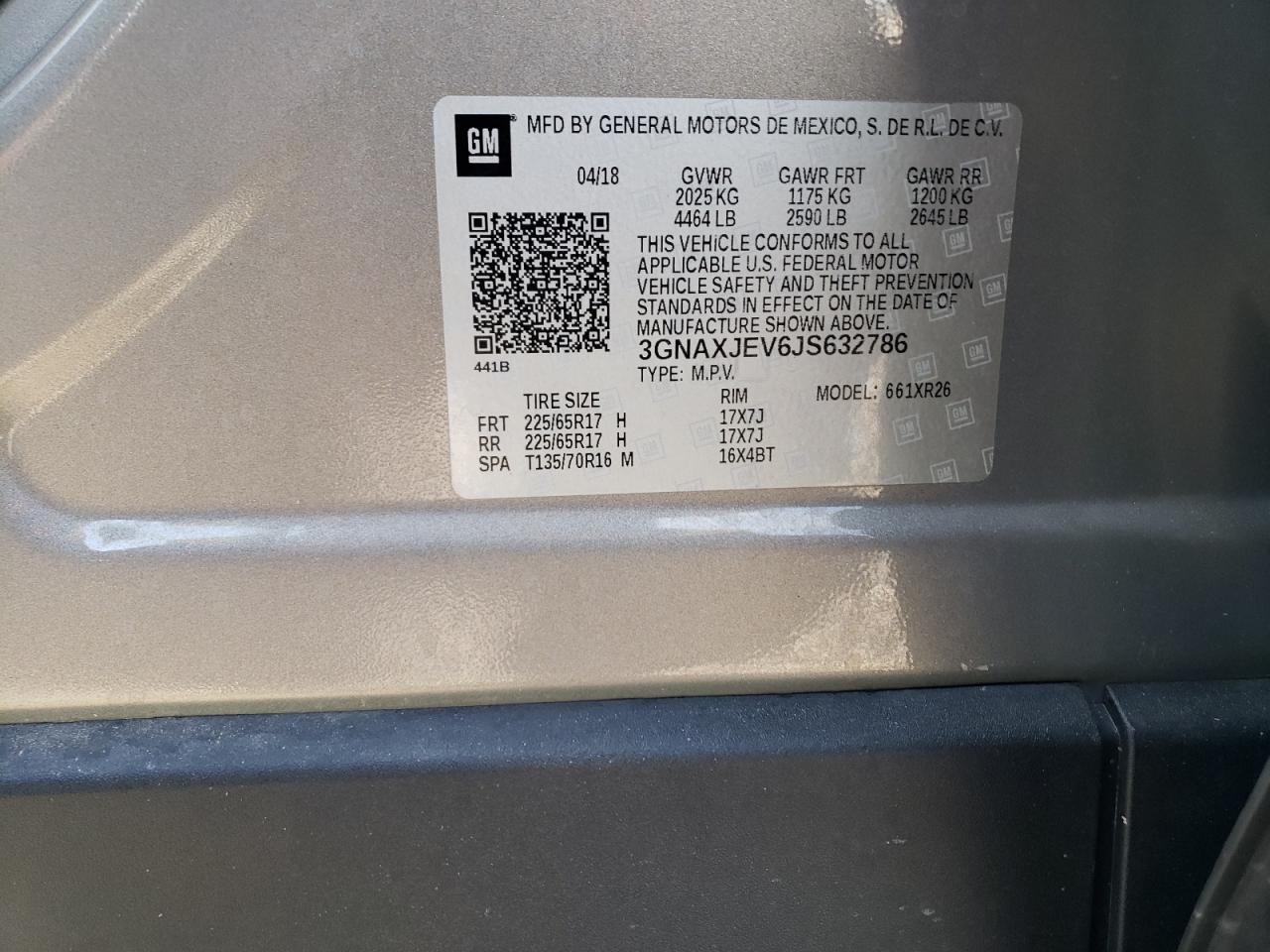 CHEVROLET EQUINOX LT