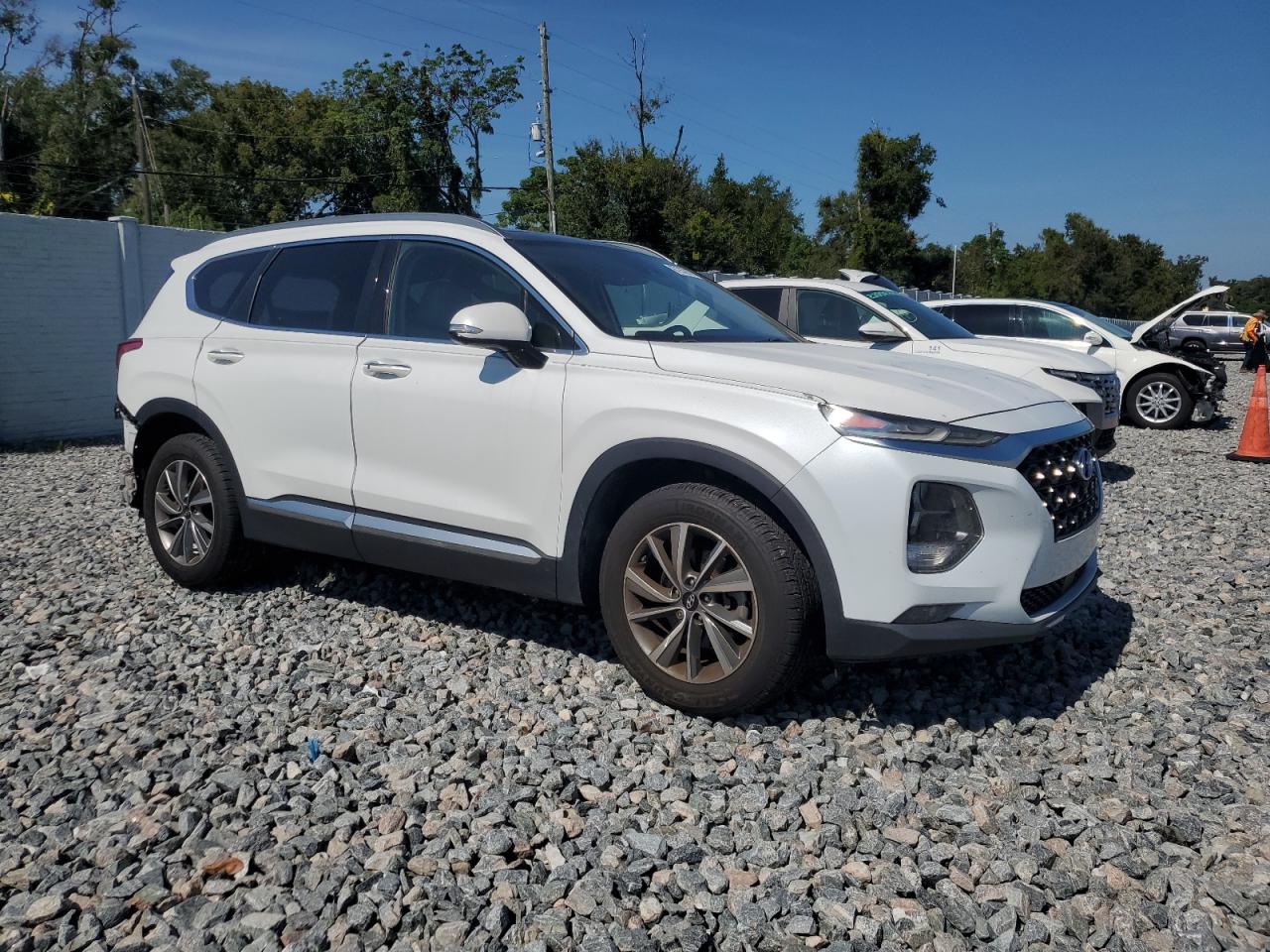 Lot #3315978088 2019 HYUNDAI SANTA FE L