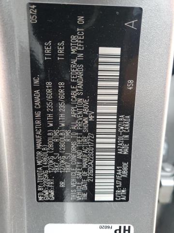 2025 LEXUS NX 250 PRE 2T2GDCAZ2SC017727