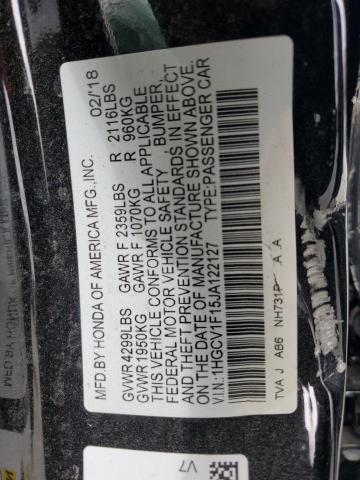 2018 HONDA ACCORD LX - 1HGCV1F15JA122127