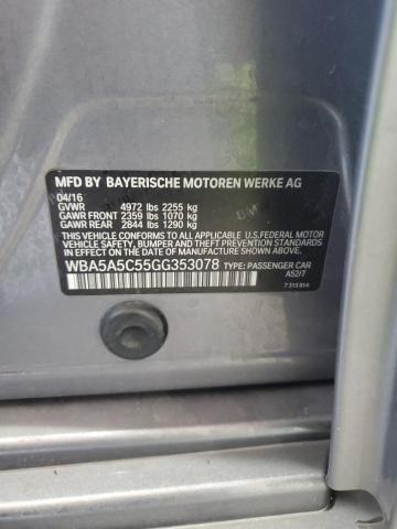 2016 BMW 528 I #3286567183