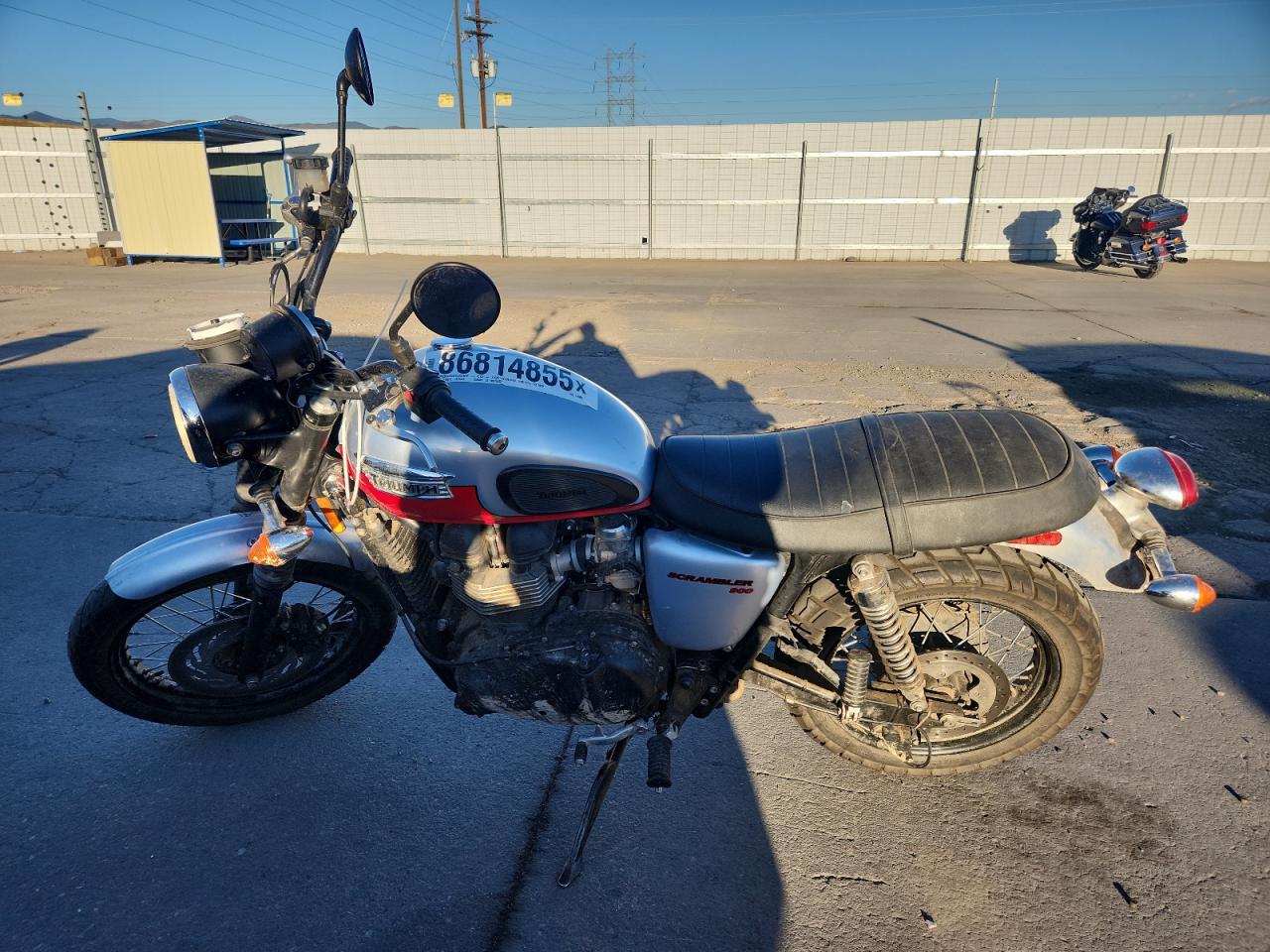Lot #3290147262 2014 TRIUMPH MOTORCYCLE SCRAMBLER