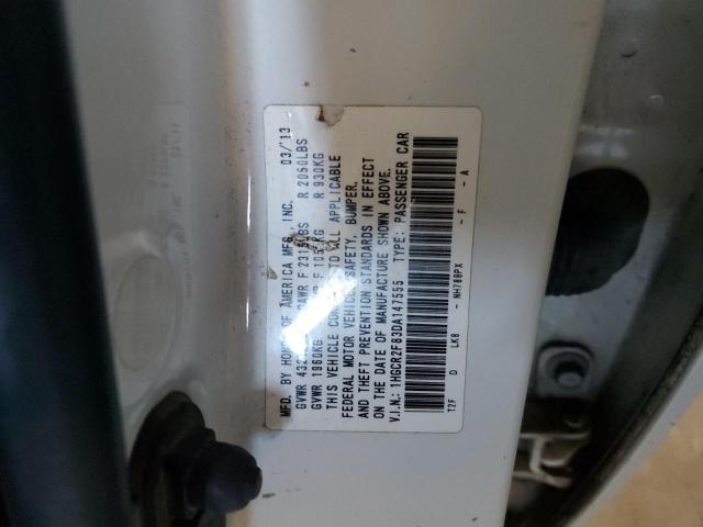 2013 HONDA ACCORD EXL - 1HGCR2F83DA147555