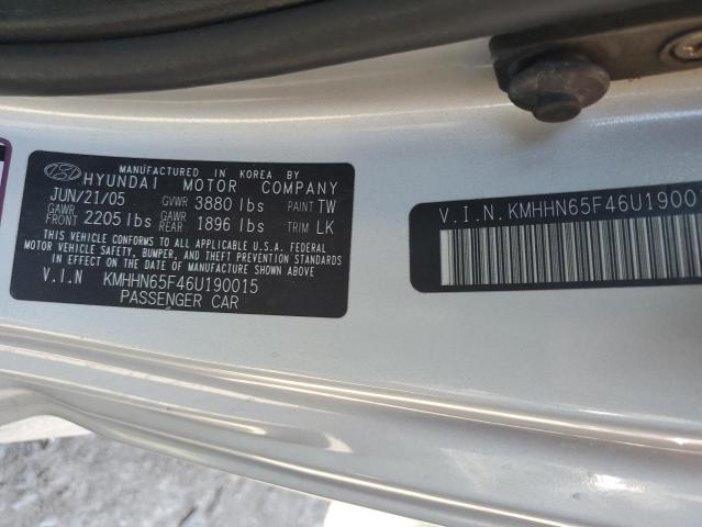 2006 HYUNDAI TIBURON GT #3287792131