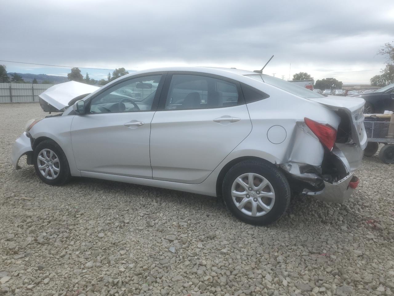 Lot #3310626855 2013 HYUNDAI ACCENT GLS