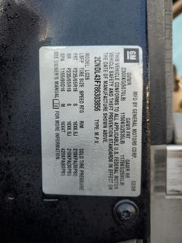 2008 CHEVROLET EQUINOX LT #3304566435