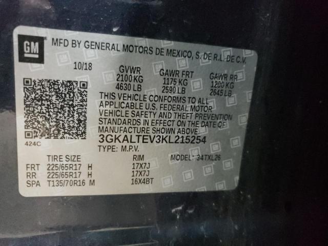 2019 GMC TERRAIN SL 3GKALTEV3KL215254