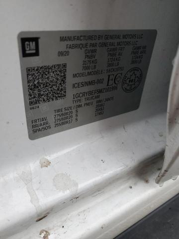 2021 CHEVROLET SILVERADO #3316747425