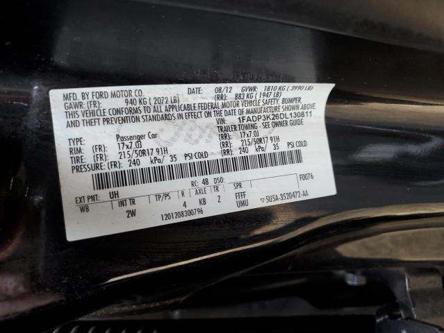 2013 FORD FOCUS SE #3285695705