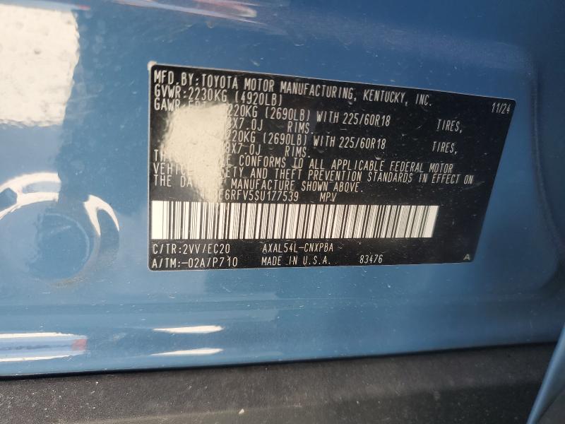 2025 TOYOTA RAV4 XSE - 4T3E6RFV5SU177539