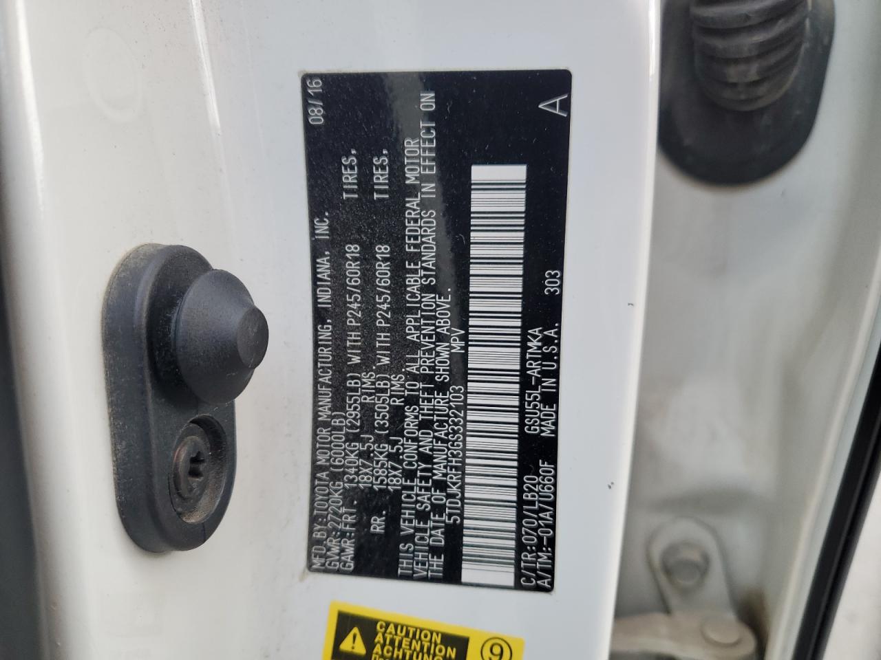 TOYOTA HIGHLANDER XLE