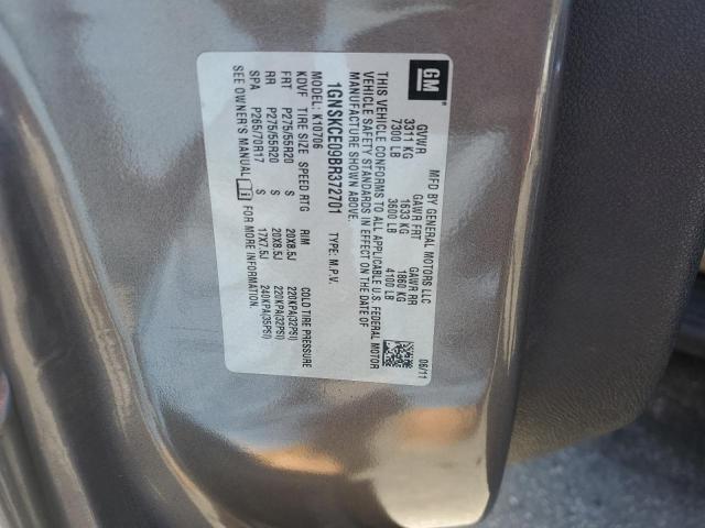 2011 CHEVROLET TAHOE K150 - 1GNSKCE09BR372701