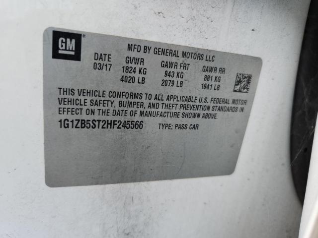 2017 CHEVROLET MALIBU LS - 1G1ZB5ST2HF245566