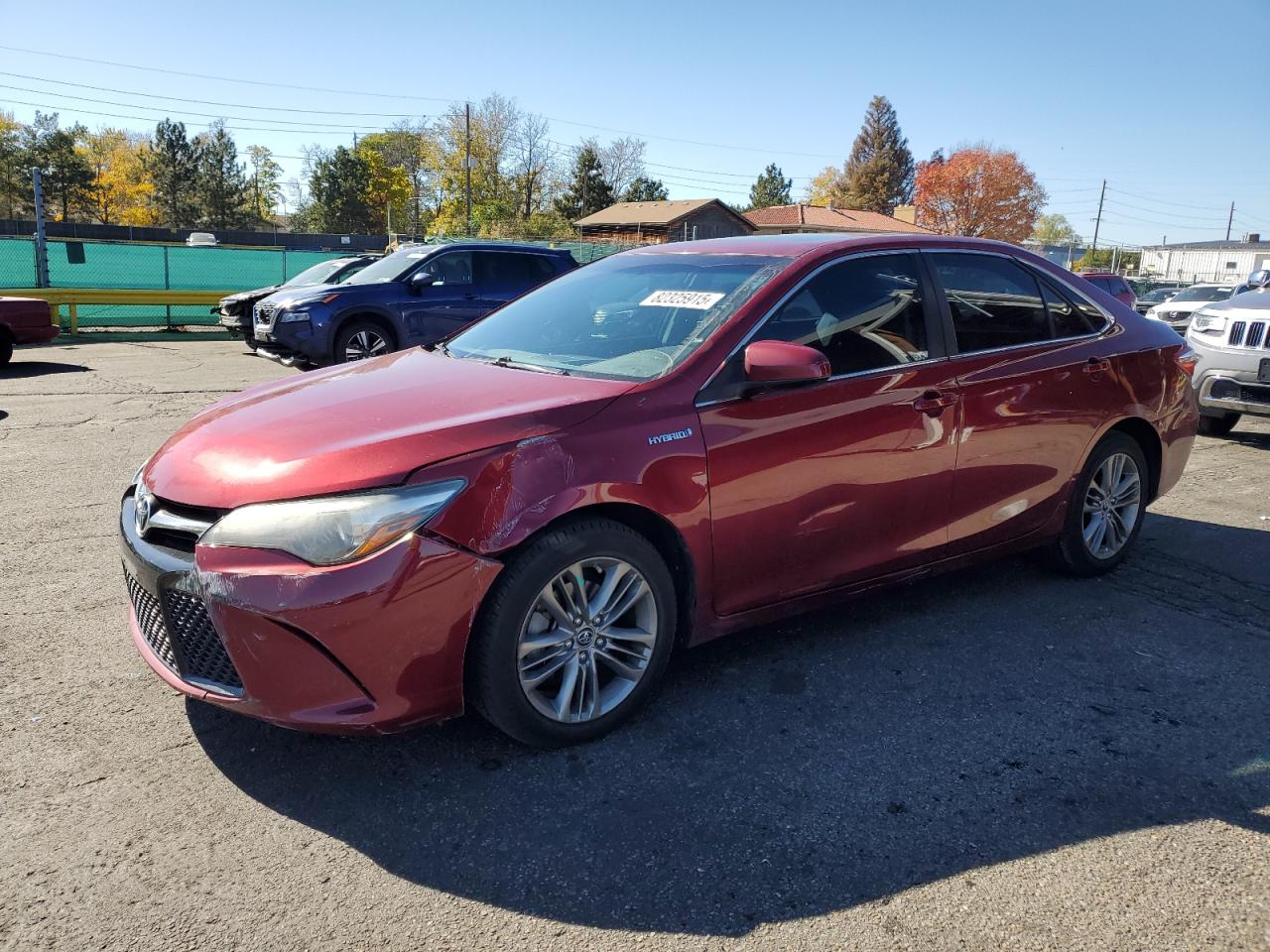Lot #3270294991 2015 TOYOTA CAMRY HYBR