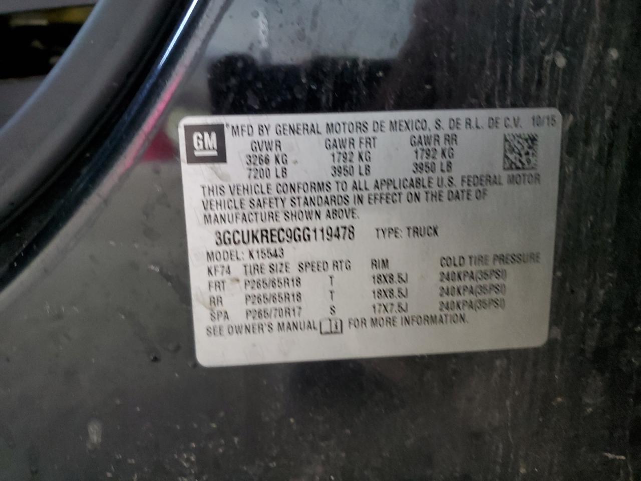 CHEVROLET SILVERADO K1500 LT