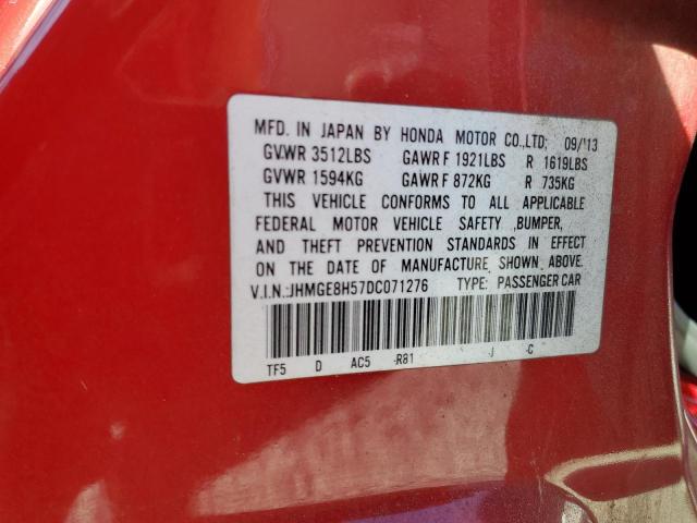 2013 HONDA FIT SPORT - JHMGE8H57DC071276