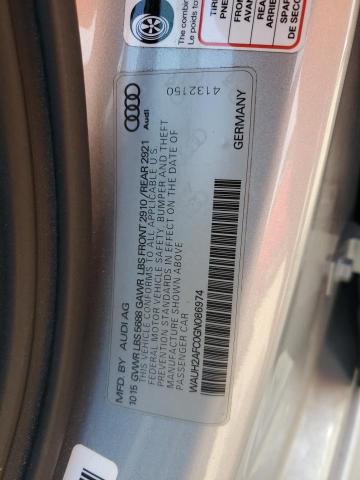 2016 AUDI S6 PRESTIG WAUH2AFC0GN086974