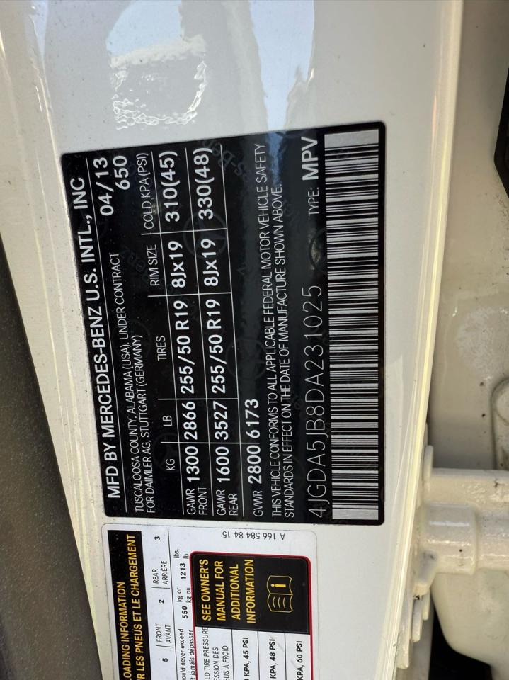 MERCEDES-BENZ M-CLASS 350