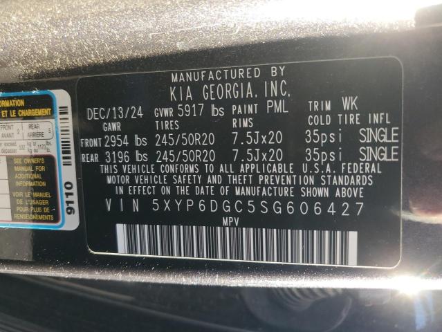 2025 KIA TELLURIDE - 5XYP6DGC5SG606427