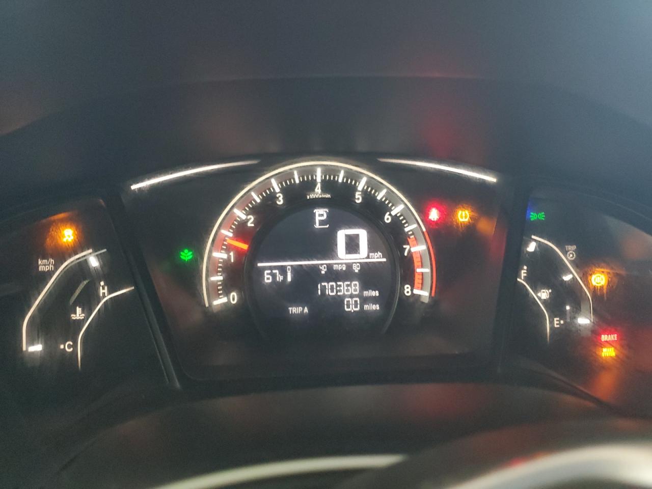 Lot #3311890218 2016 HONDA CIVIC LX