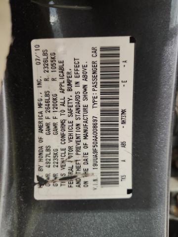 2010 ACURA TL - 19UUA9F50AA008697