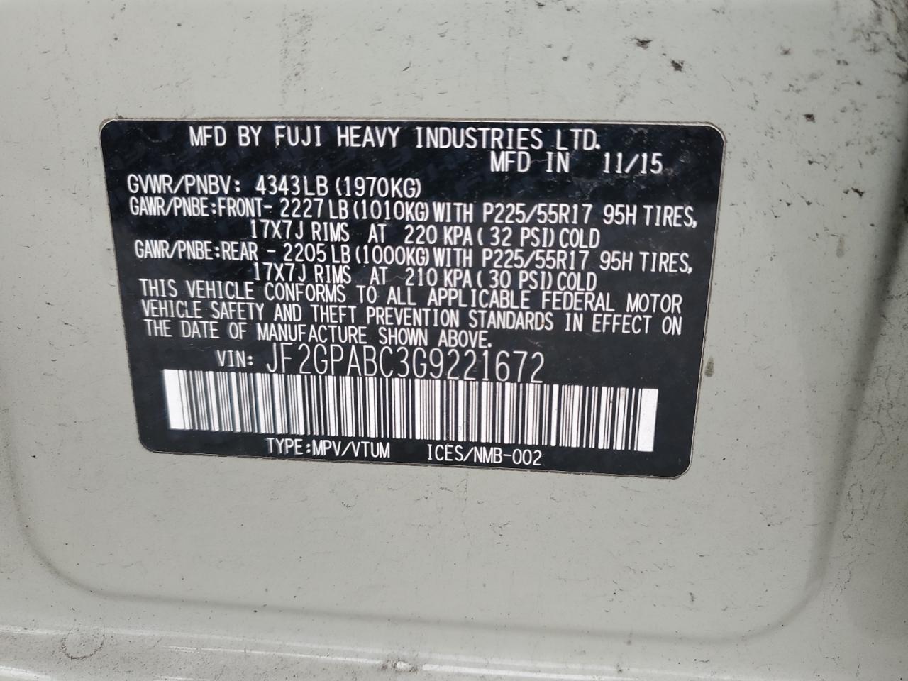 SUBARU CROSSTREK PREMIUM